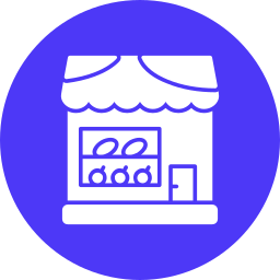 Продовольственный магазин иконка