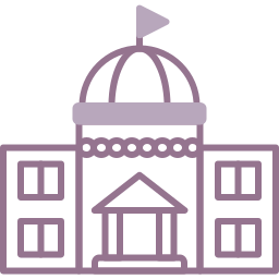 Government building icon