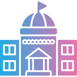 Government building icon