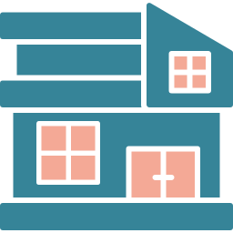 Modern house icon