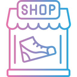 Shoe shop icon