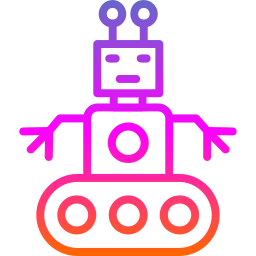 Robot arm icon