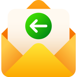 recibir correo icono