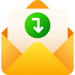 recibir correo icono