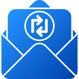 intercambiar correos icono