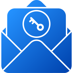 vertrouwelijke e-mail icoon