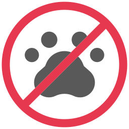 ningún perro icono