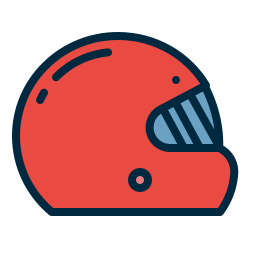 Моторный шлем иконка