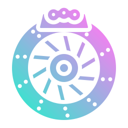 freno de disco icono