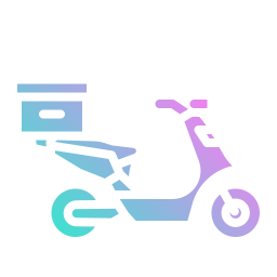 rower dostawczy ikona