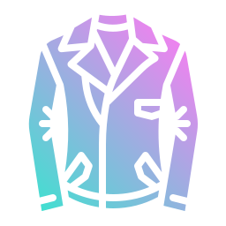 Motorcycle jacket icon