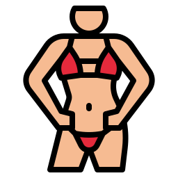 bikini icoon