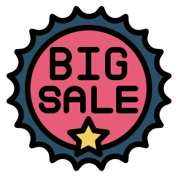 Big sale icon