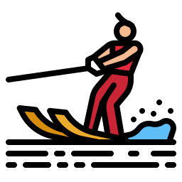 ski nautique Icône