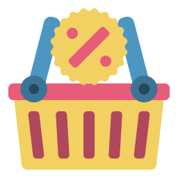 Shopping basket icon