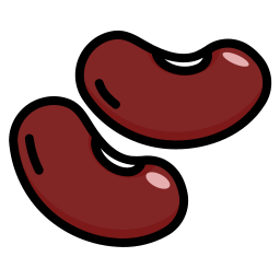 Red beans icon