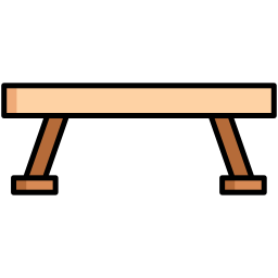 Balance beam icon