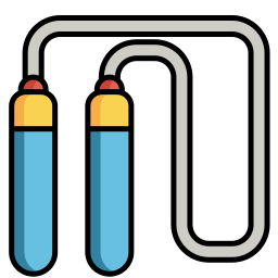 Прыжки со скакалкой иконка