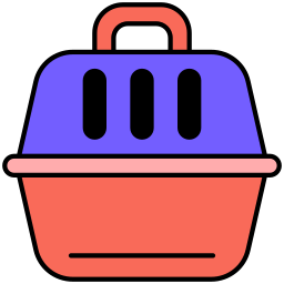 Cat carrier icon