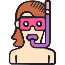 Scuba diver icon