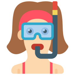 Scuba diver icon