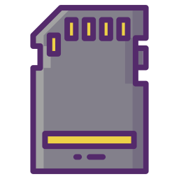 micro sd karte icon