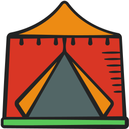 Tent icon