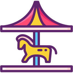 Merry go round icon