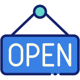 오픈 사인 icon