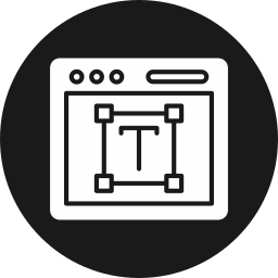 schriftdesign icon