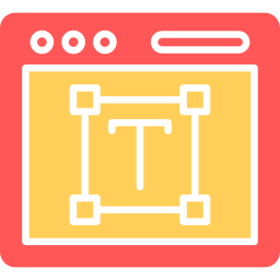 글꼴 디자인 icon