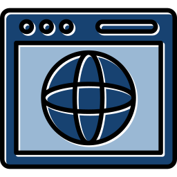 Earth globe icon