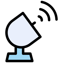 Parabolic dishes icon