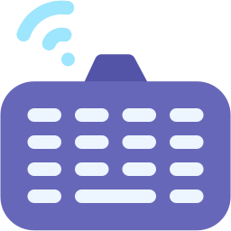 Wireless keyboard icon