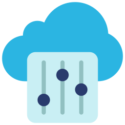 configurações de nuvem Ícone