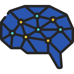 réseau neuronal Icône