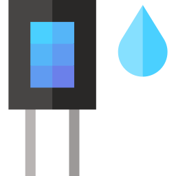 sensore di umidità icona