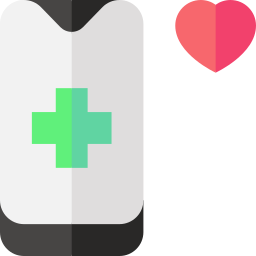 aplicativo de saúde Ícone