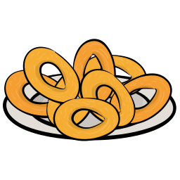 Onion rings icon