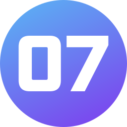 Number 7 icon