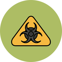 biologisch gevaar icoon