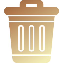 Trash can icon