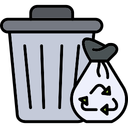 Trash can icon