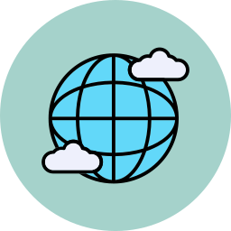 Atmospheric pollution icon