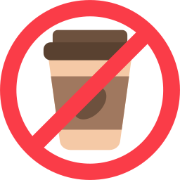 Нет кофейных чашек иконка
