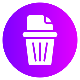 secchio della spazzature icona