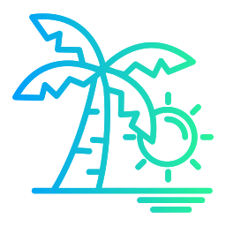 Palm tree icon