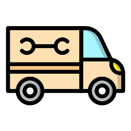 camion idraulico icona