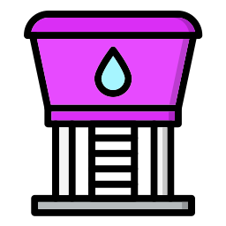 Water tower icon