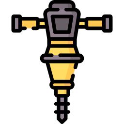 Hydraulic breaker icon